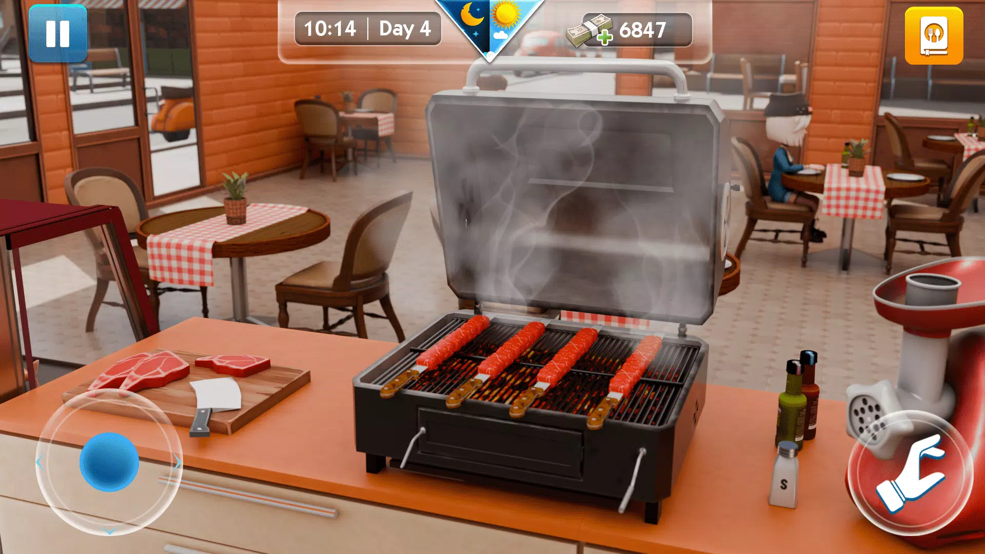 Schermata Kebab Food Chef Simulator Game 0