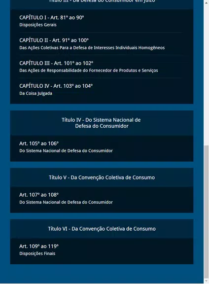 Código de Defesa do Consumidor 螢幕截圖 0