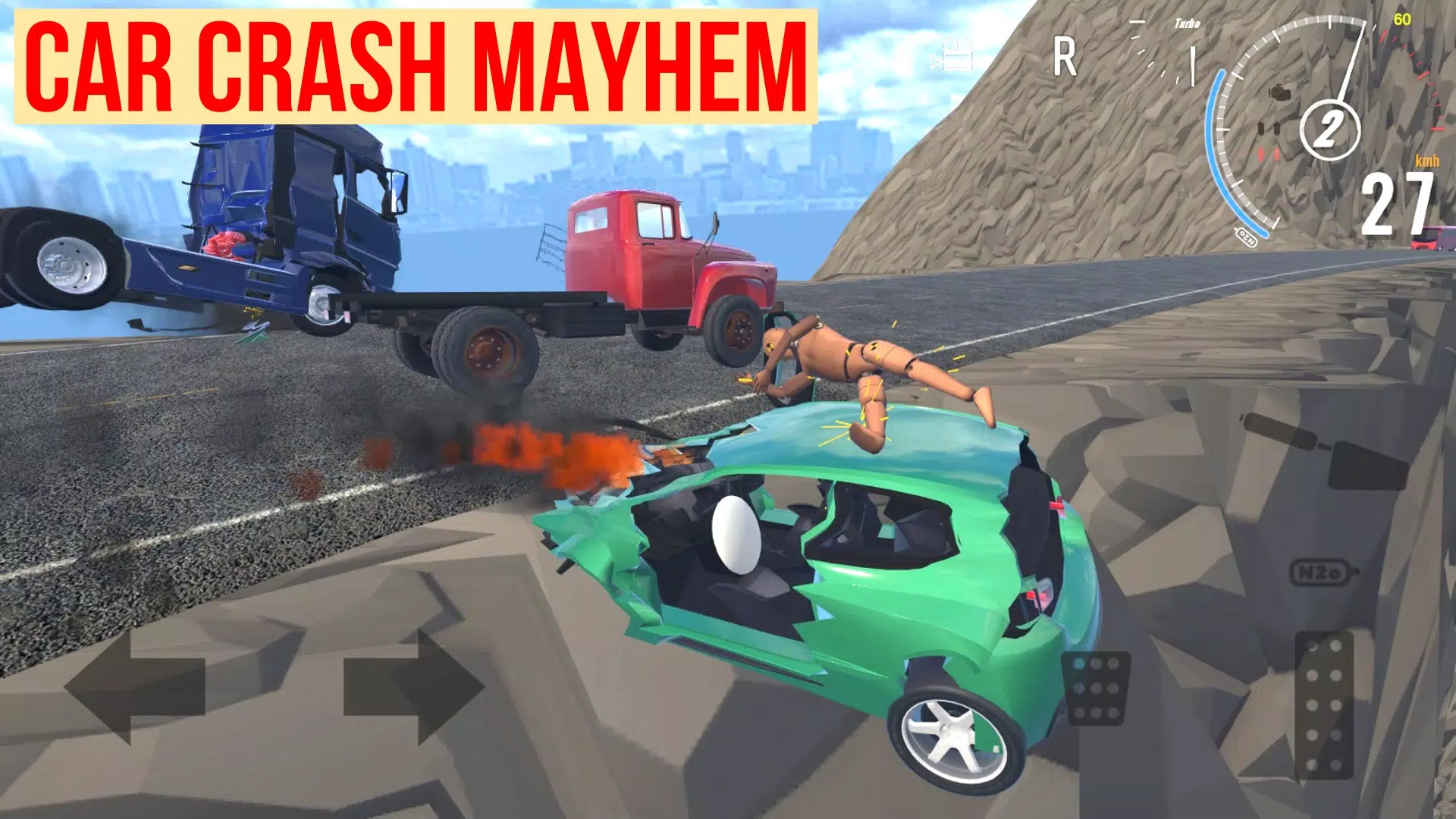 Car Crash Mayhem 螢幕截圖 1