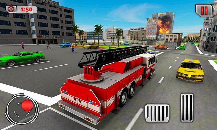 Fire Truck Games: Robot Games 螢幕截圖 3