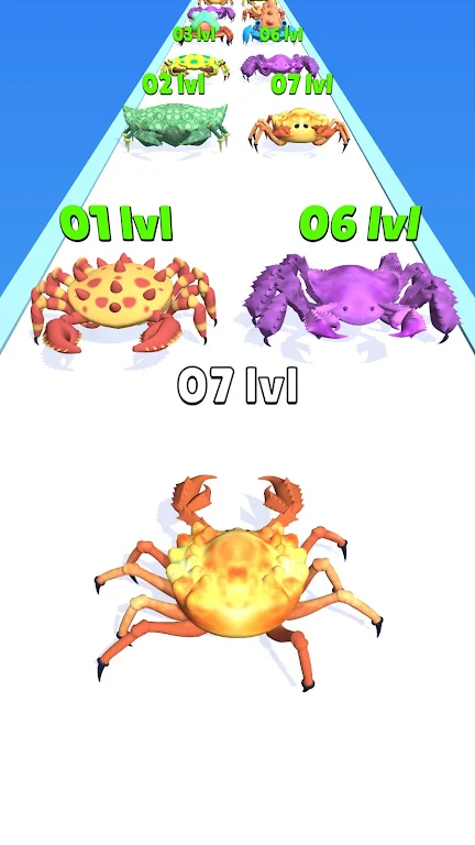 Crab Evolution Run 스크린샷 1