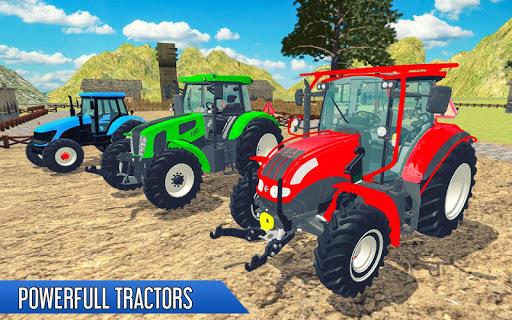 Tractor Farming Games 3D 螢幕截圖 0