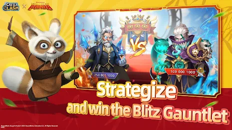 Castle Clash: KungFu Panda Go! Zrzut ekranu 0