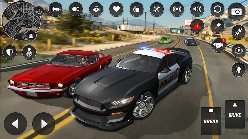 Police Chase Thief Cop Games スクリーンショット 2