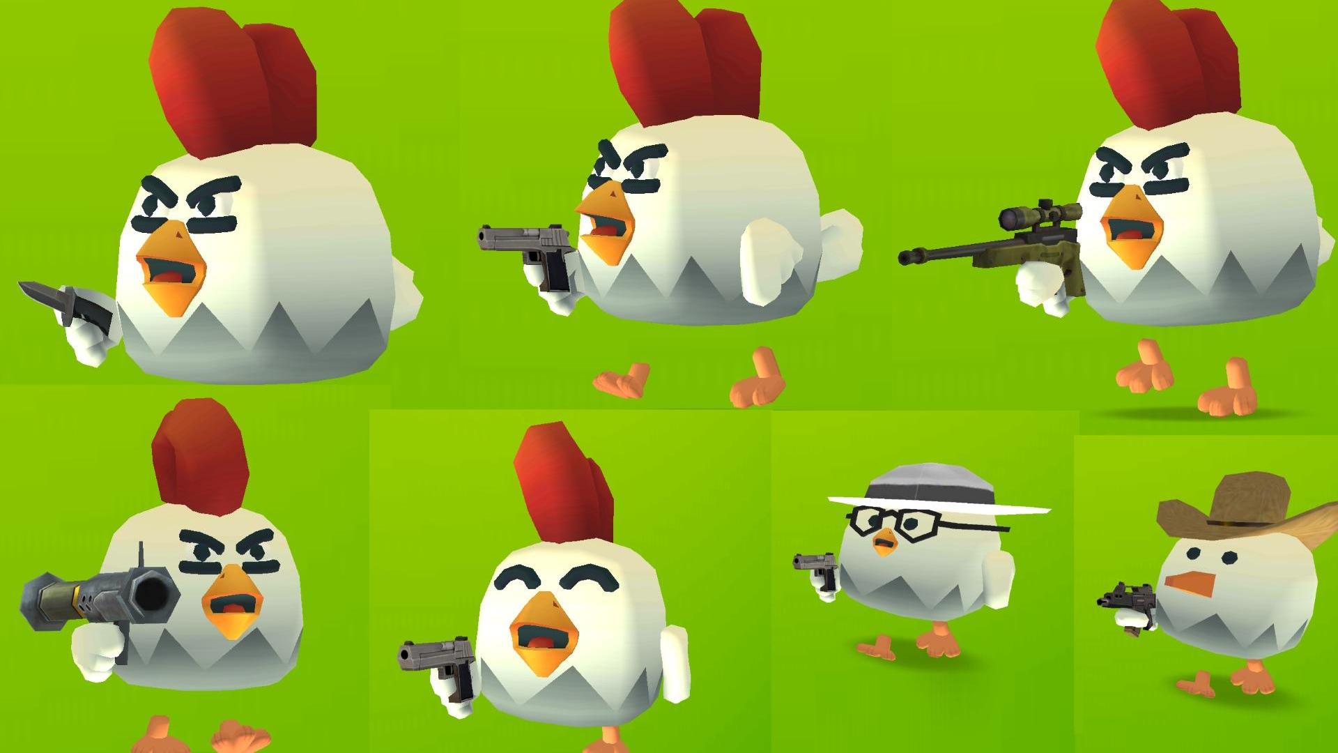 Chicken Gun online fps shooter Captura de tela 0