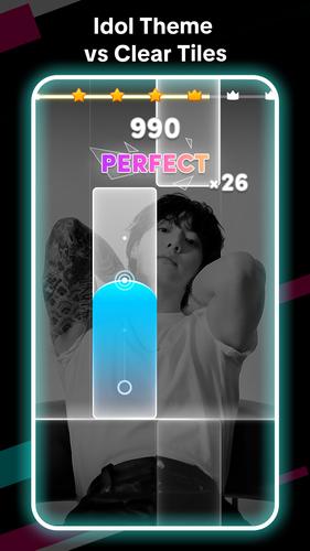 Piano Rainbow Tiles Music Game 스크린샷 0