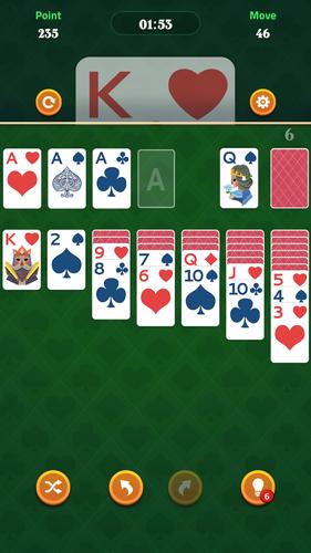 Big Card Solitaire ภาพหน้าจอ 2