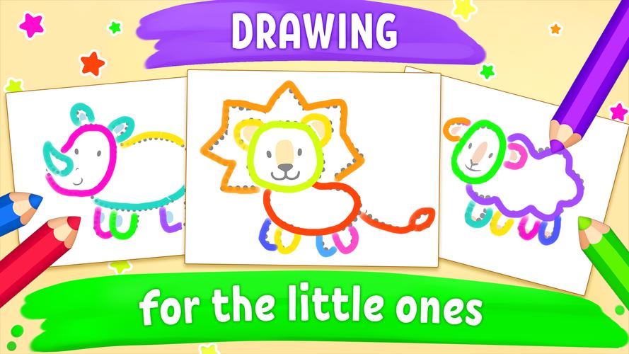 Coloring book Games for kids 2 Скриншот 0