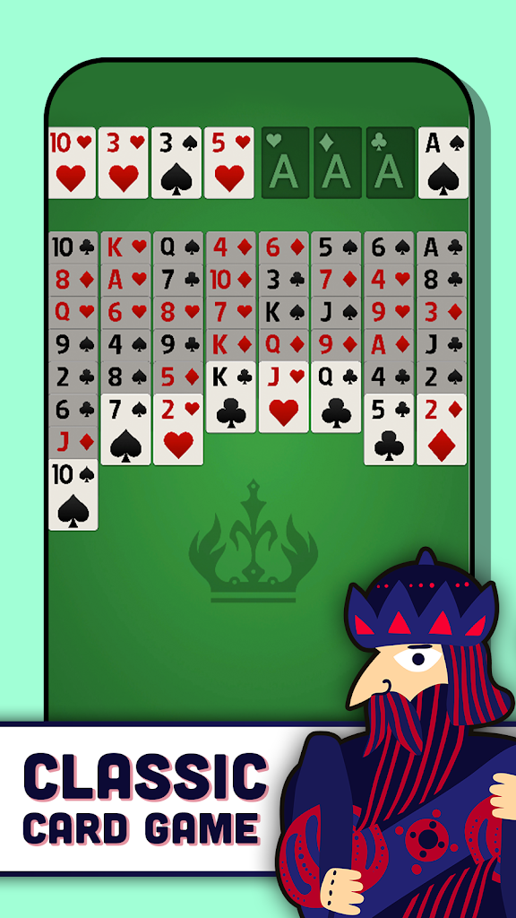 FreeCell Solitaire - Card 螢幕截圖 1
