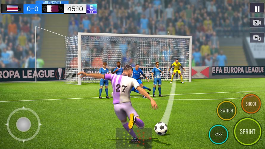 Football 3D Star स्क्रीनशॉट 1