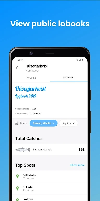 Schermata Angling iQ - Fishing app 2