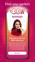 BBW: Chat & Date Curvy Women 螢幕截圖 1