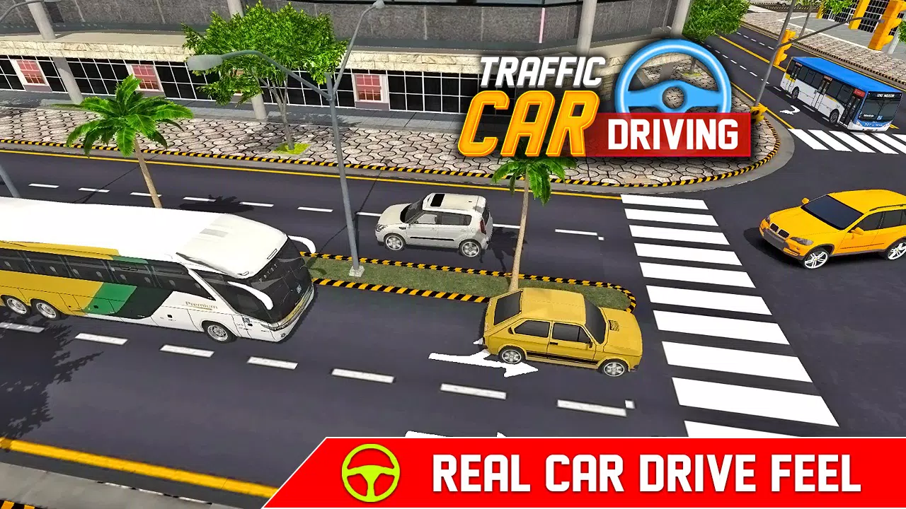 Traffic And Car Driving - Sim 螢幕截圖 1