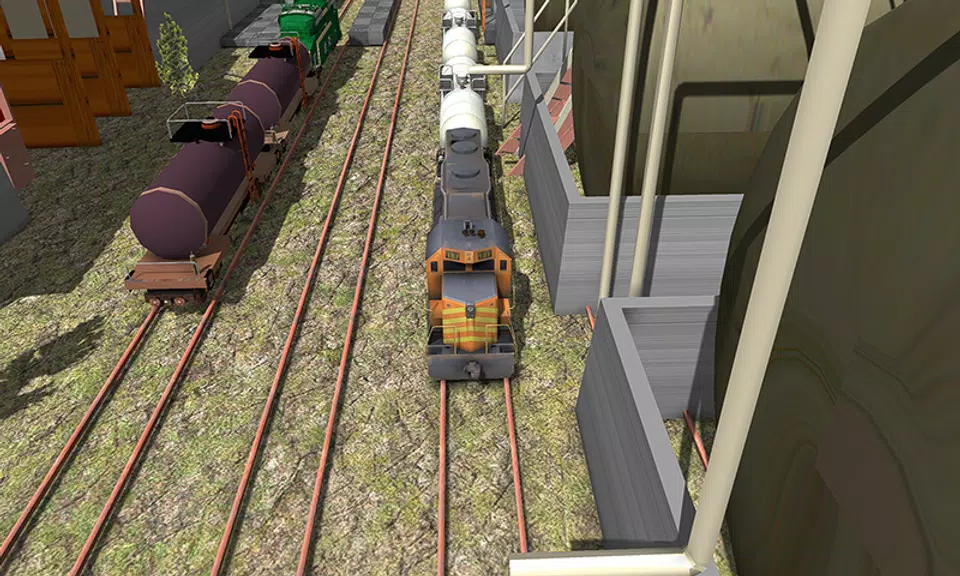 Oil Tanker Train Driving Sim应用截图第2张