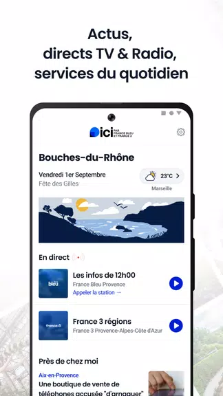 ici par France Bleu & France 3 Schermafbeelding 1