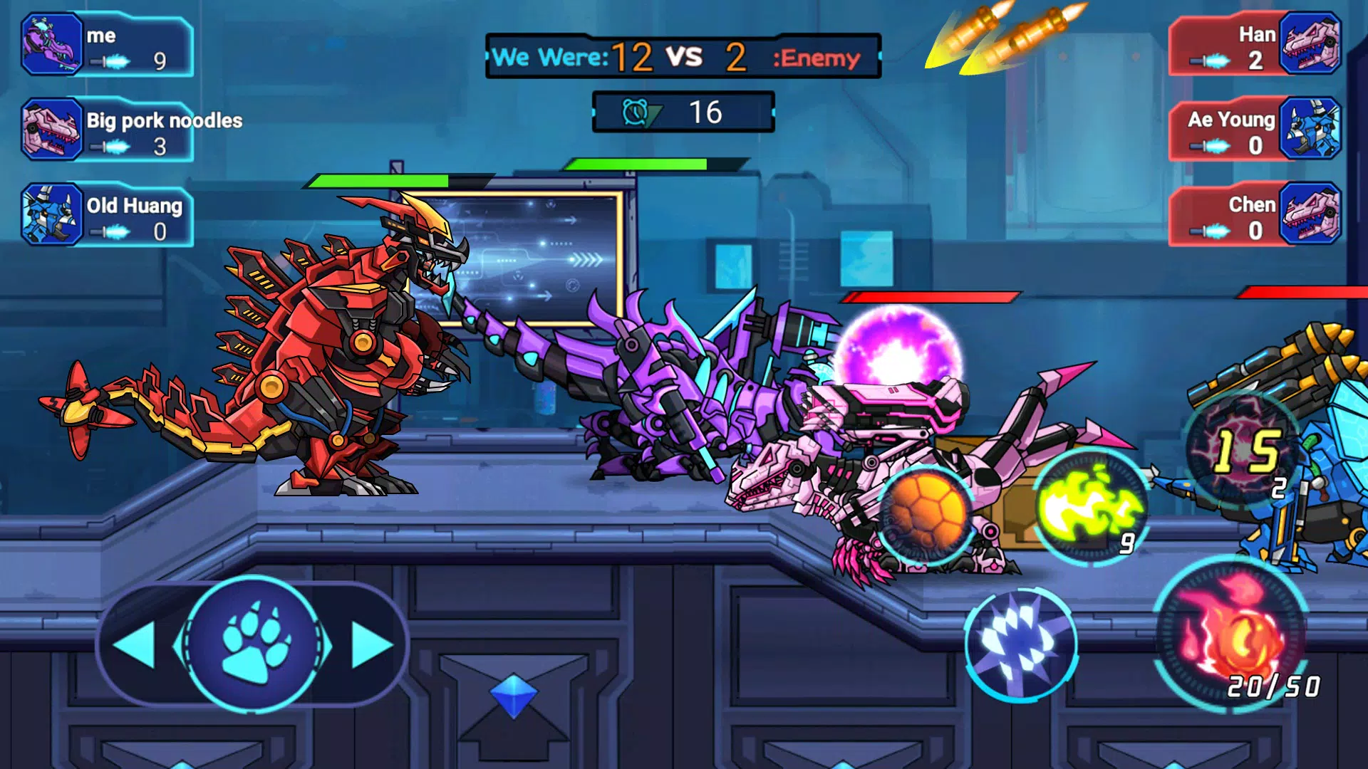 Mech Dinosaur War Screenshot 3