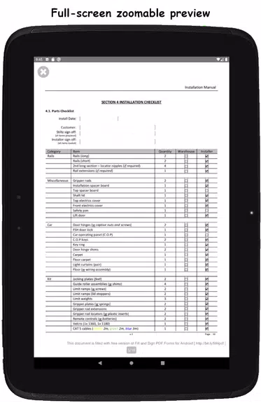 Fill and Sign PDF Forms স্ক্রিনশট 3