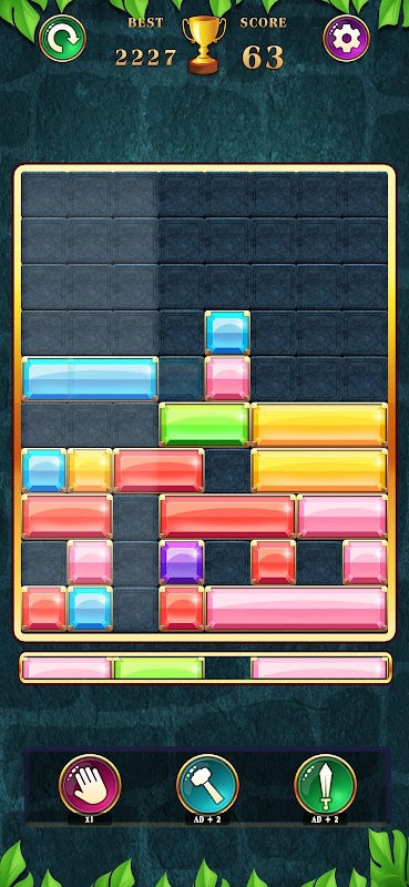 Block Puzzle Jewel Drop Blast Capture d'écran 0