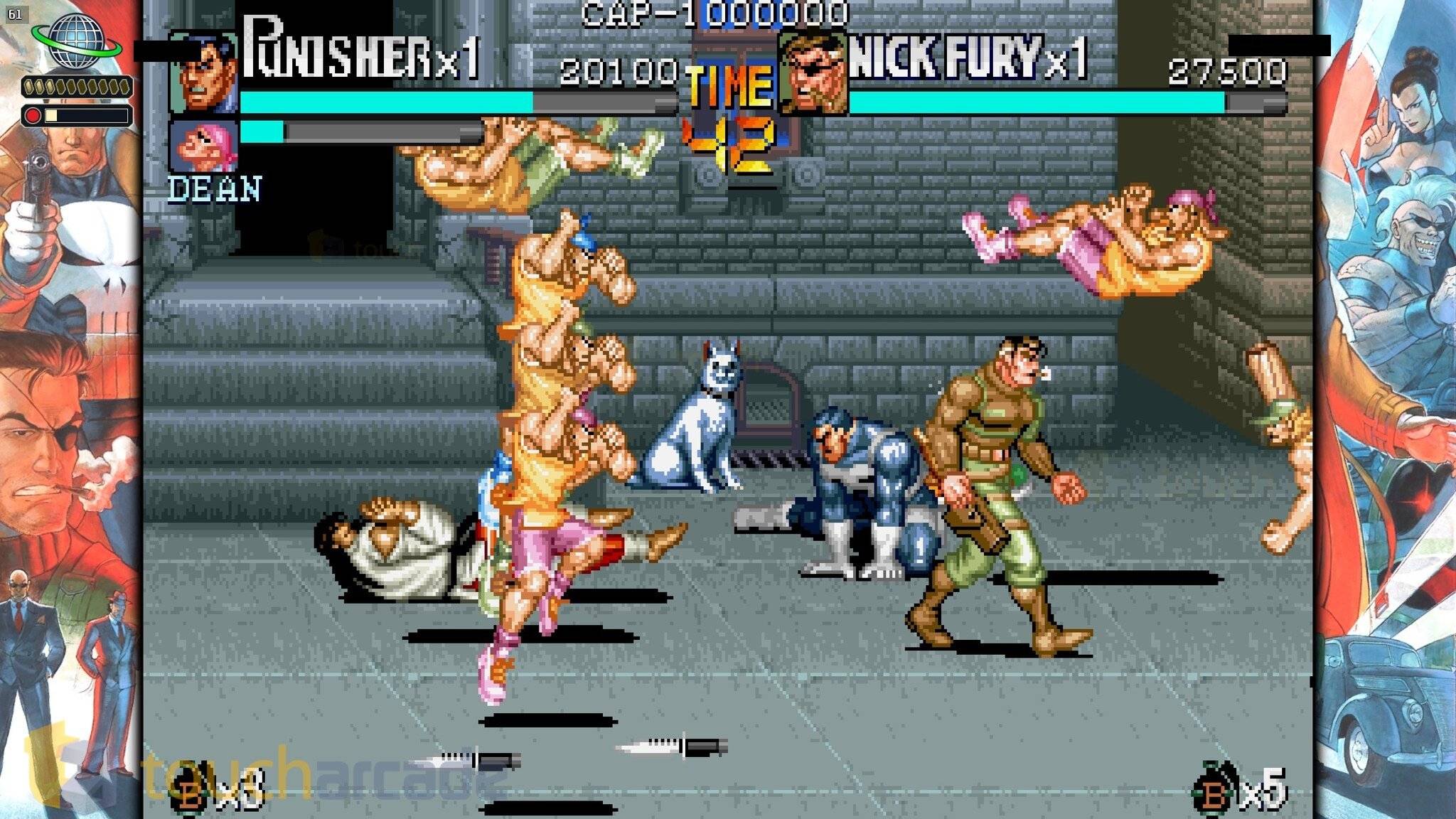 Marvel vs Capcom Fighting Collection Screenshot