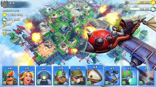 Sky Clash Lords of Clans 3D Скриншот 3