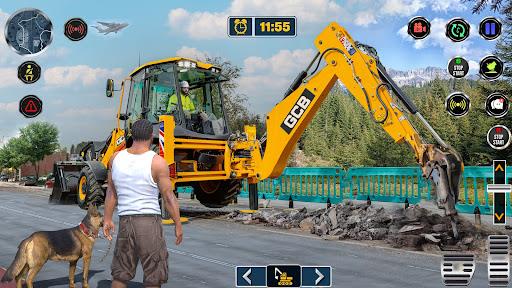 Heavy Excavator JCB Games Скриншот 2