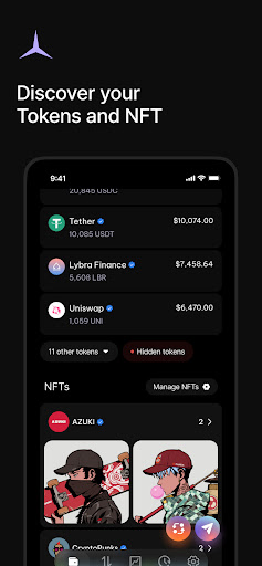 Holdstation Crypto Wallet Tangkapan skrin 3