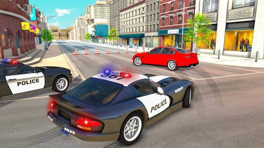 US Police Chase Thieves Games Captura de pantalla 0