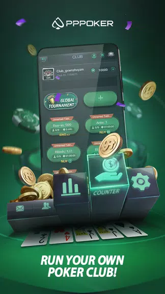 PPPoker-USA-Holdem,Omaha 스크린샷 2