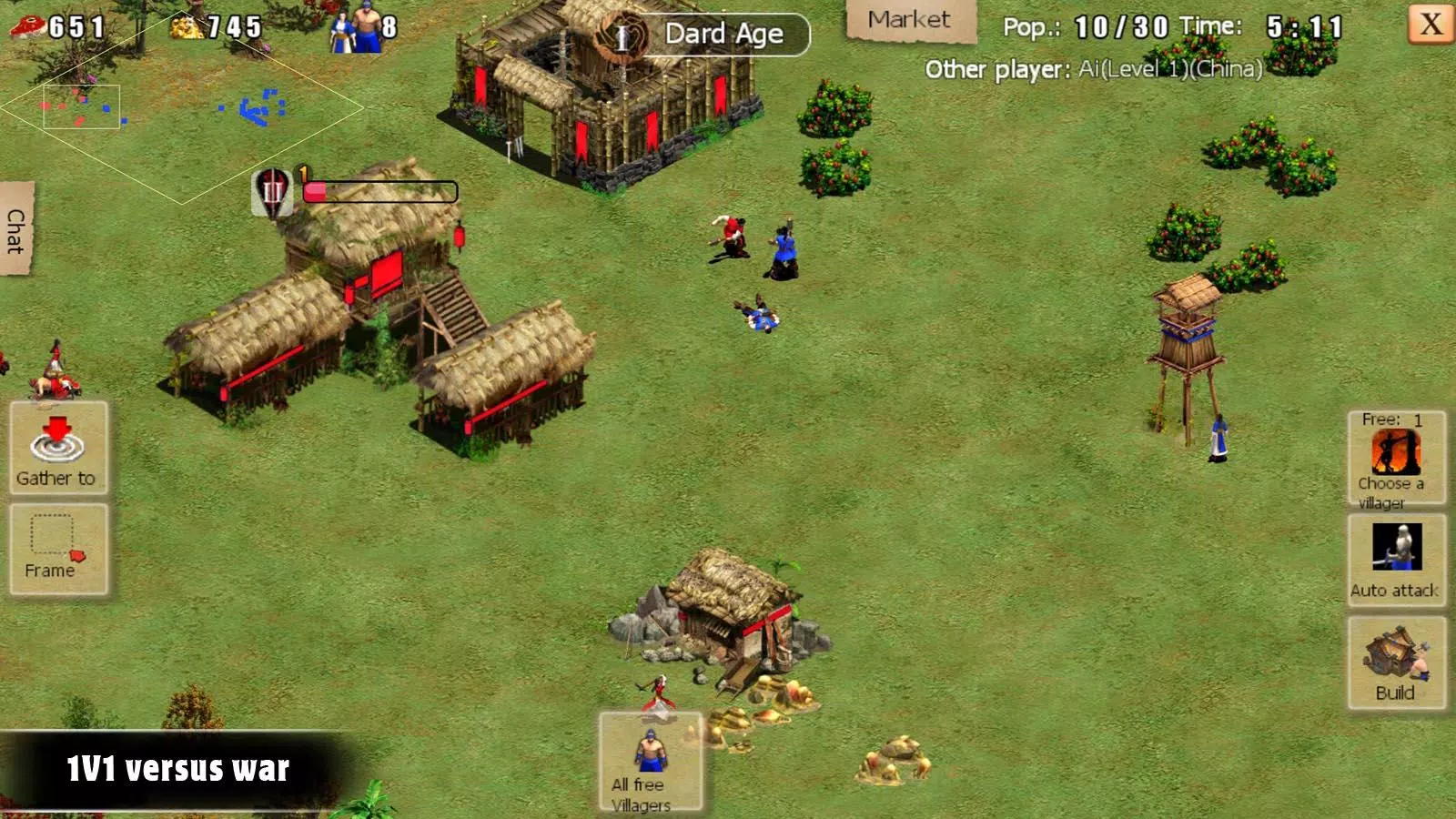 War of Empire Conquest:3v3 Captura de tela 1