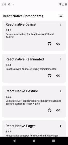 Expo & React Native components 螢幕截圖 1