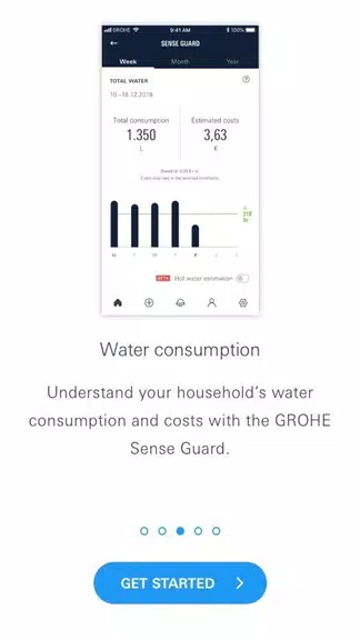 GROHE Sense 螢幕截圖 2