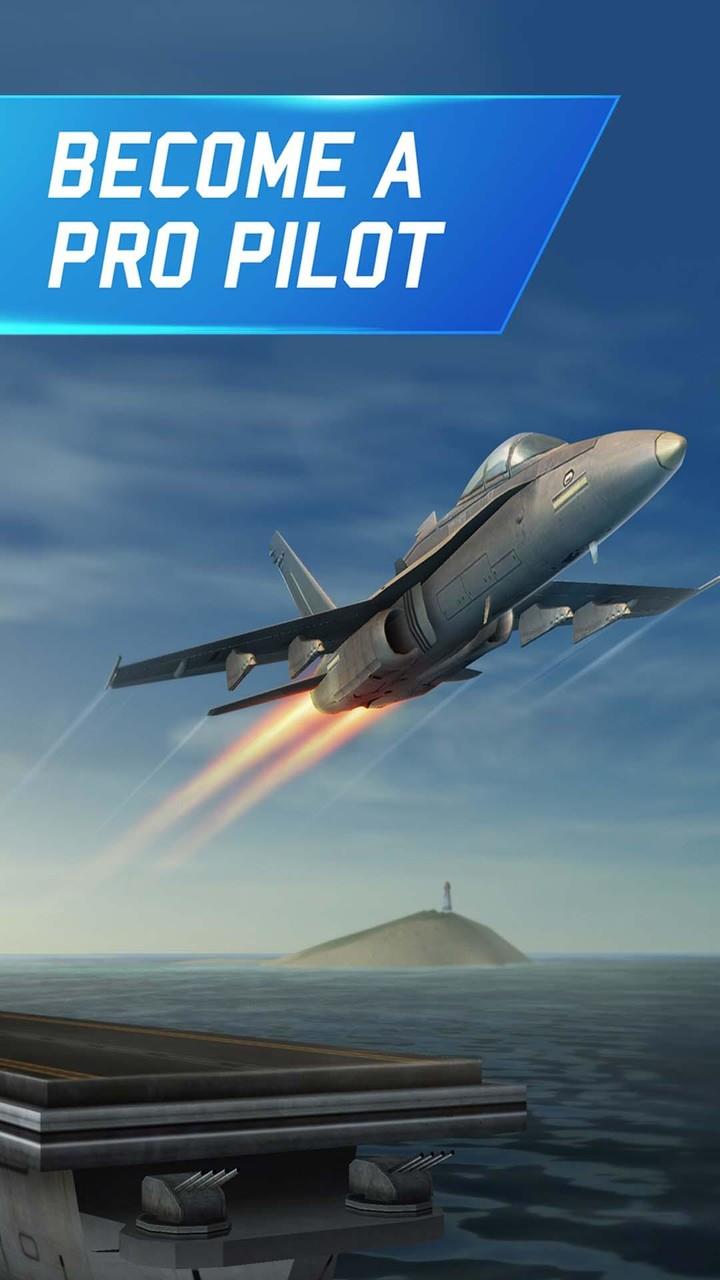 Flight Pilot:Simulator 3D Mod ภาพหน้าจอ 3