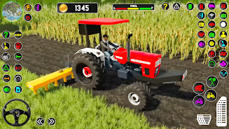 Farm Tractor Driving Game 2023 स्क्रीनशॉट 3