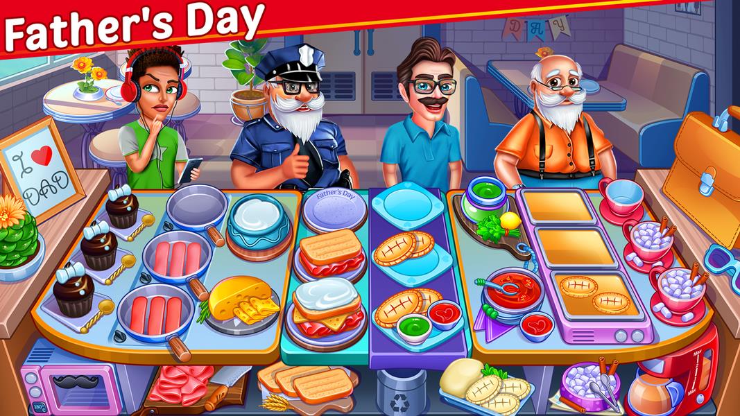 Christmas Food Shop - Cooking Restaurant Chef Game Screenshot 2