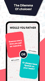 Would You Rather? Party Game スクリーンショット 1