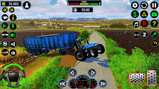 Tractor Simulator Cargo Games ภาพหน้าจอ 1