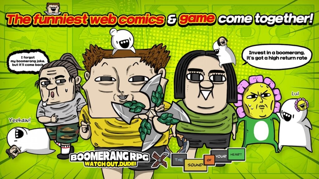 Boomerang RPG: ระวัง Dude X เสียงของหัวใจของคุณน่าจะเป็นครอสโอเวอร์เฮฮาที่สุดเท่าที่เคยมีมา!