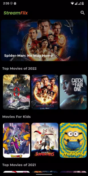 StreamFlix Ảnh chụp màn hình 0