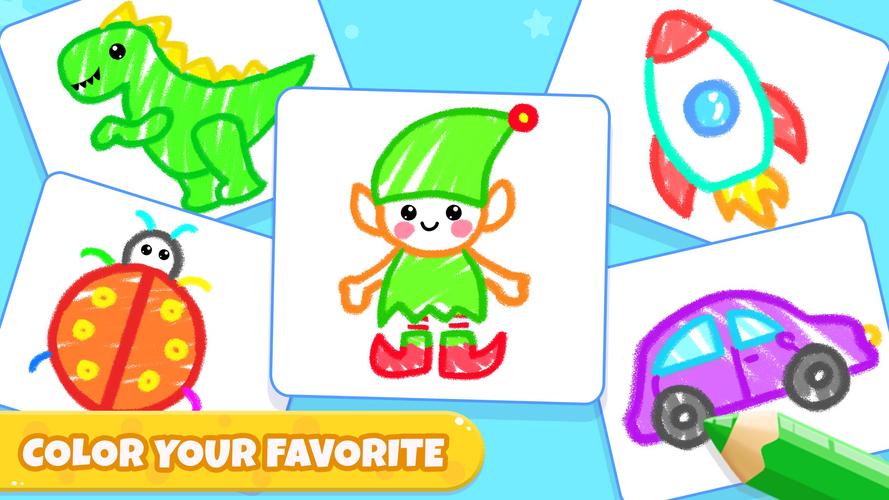 Drawing Games: Paint And Color Captura de pantalla 3