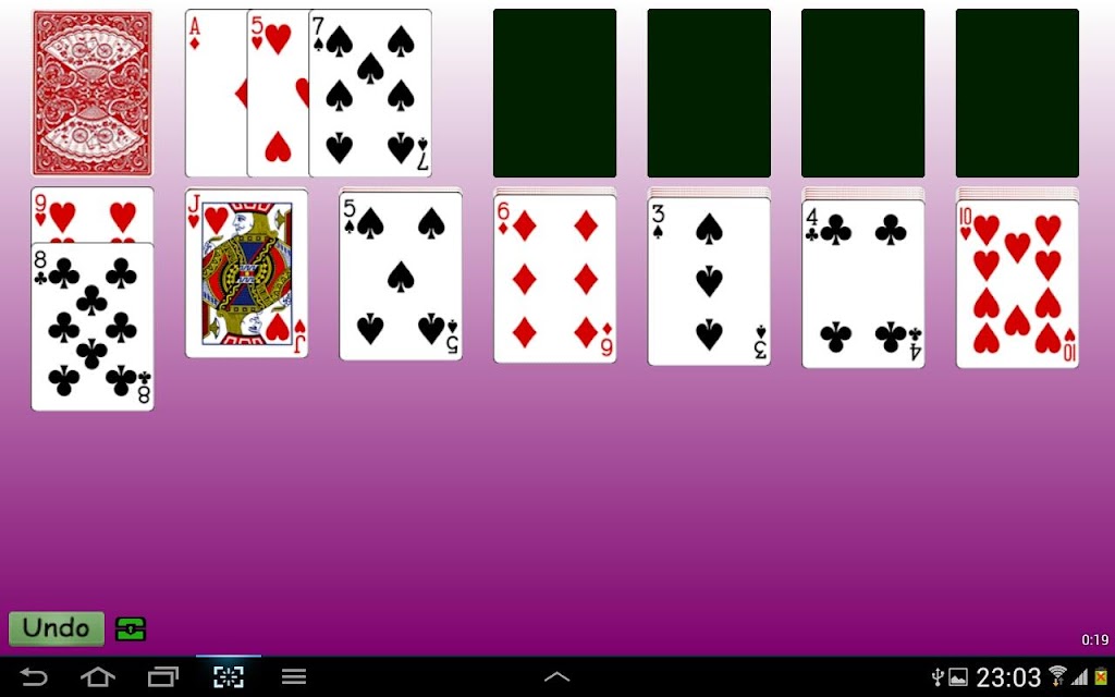 Klondike Solitaire Cards 螢幕截圖 3