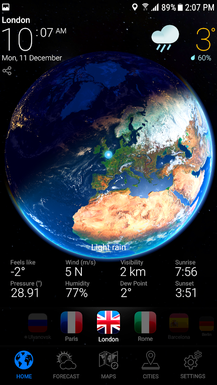 WEATHER NOW Mod Ảnh chụp màn hình 0
