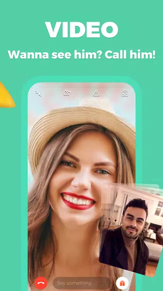 Schermata Peppermint: live chat, meeting 1