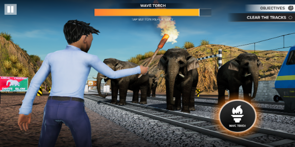 Indian Train Simulator: Game Schermafbeelding 1