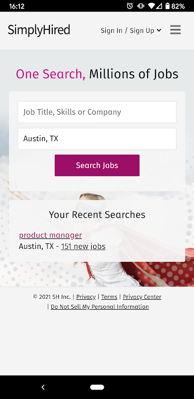 Job Search - Simply Hired ဖန်သားပြင်ဓာတ်ပုံ 2