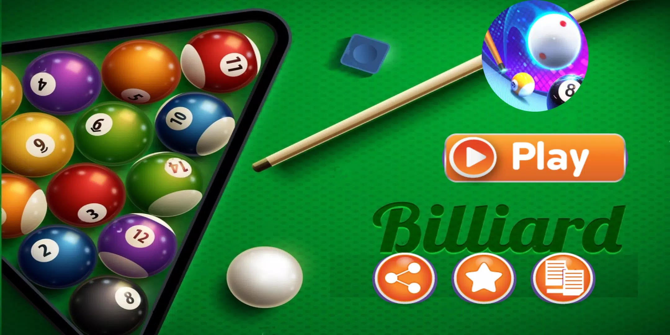 8 Ball Billiards 螢幕截圖 0
