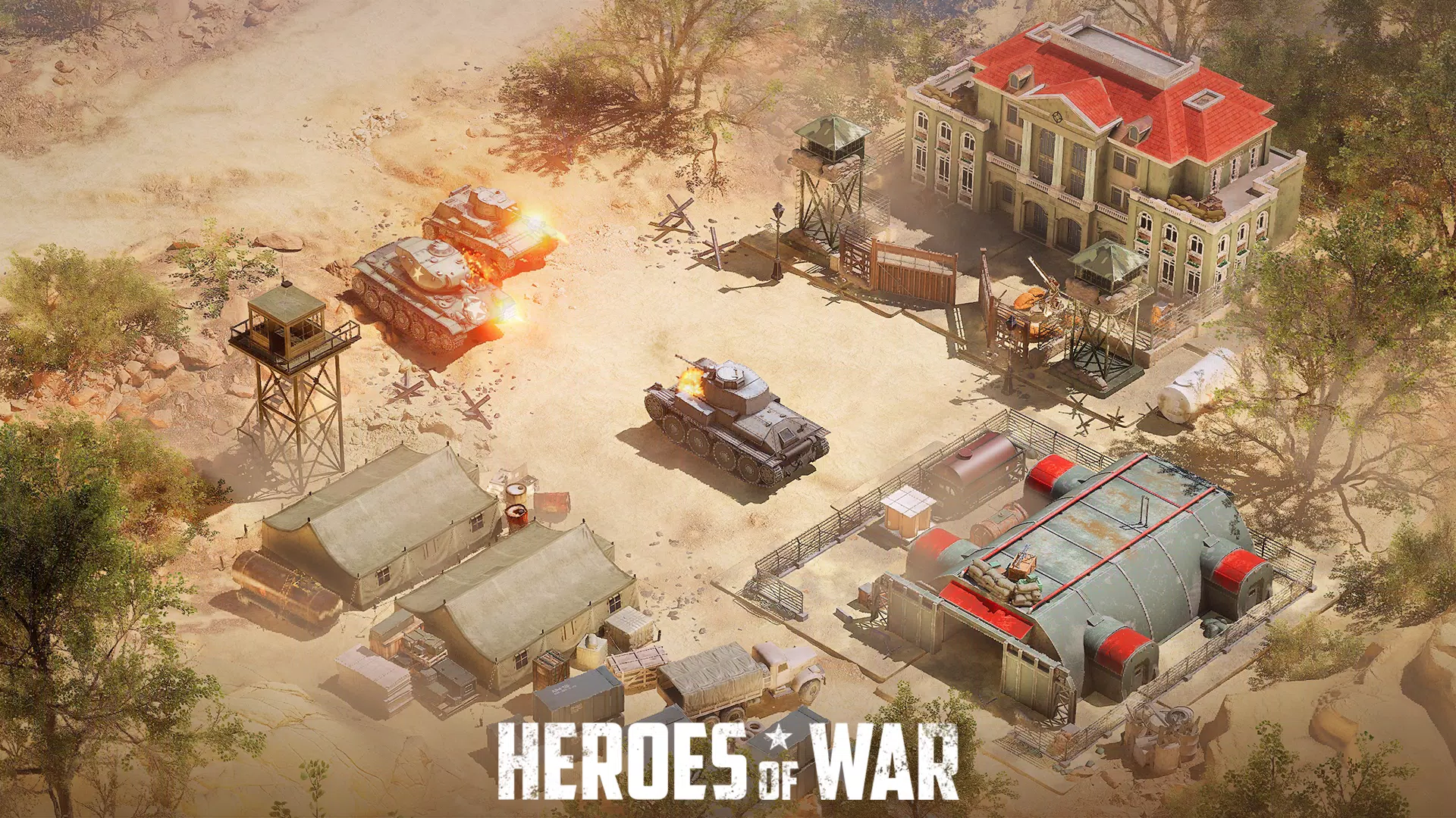 Heroes of War Schermafbeelding 2