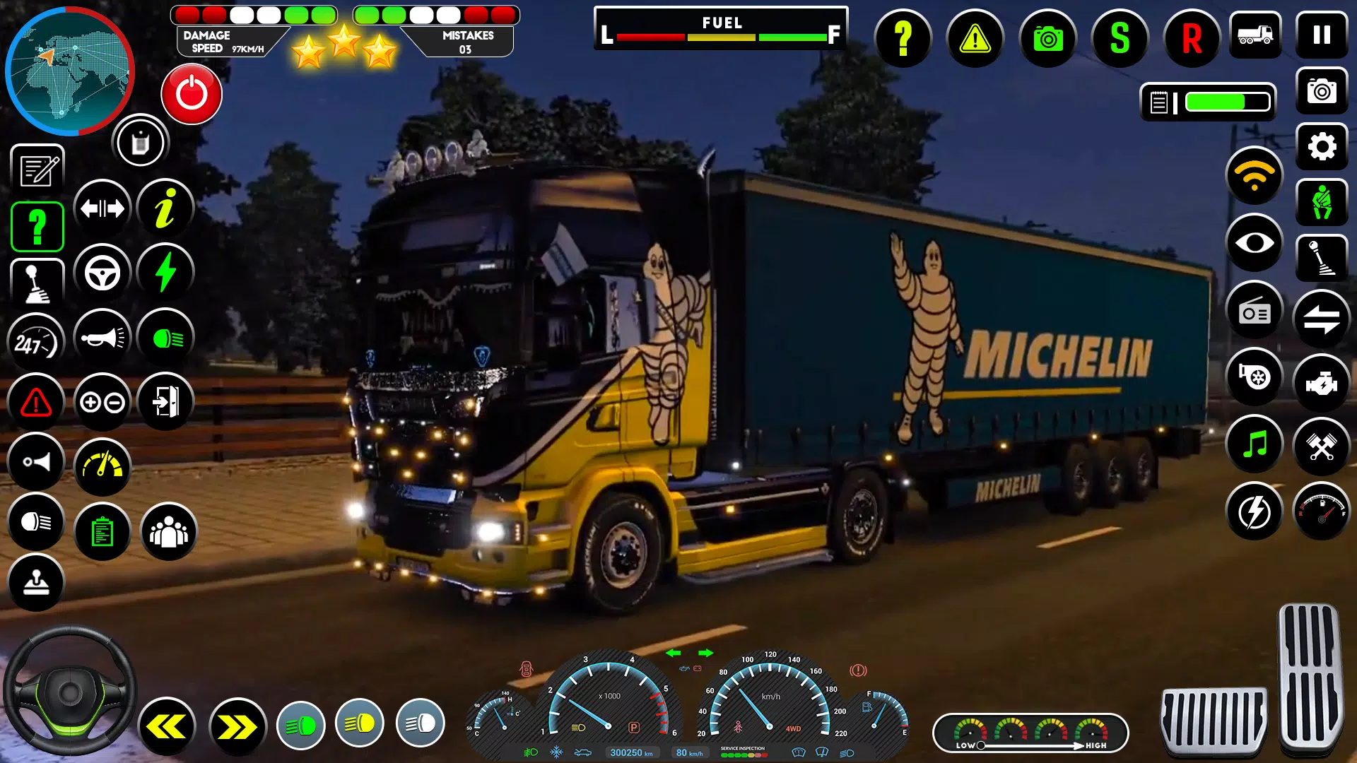 Euro Truck Driving Games स्क्रीनशॉट 1