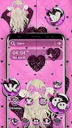 Pink Girly Theme ဖန်သားပြင်ဓာတ်ပုံ 0