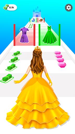 Princess Race: Wedding Games Captura de tela 2