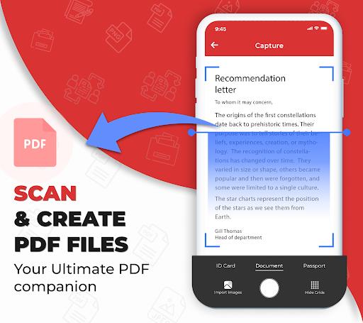 PDF Maker: Docs & ID Scanner Ekran Görüntüsü 0